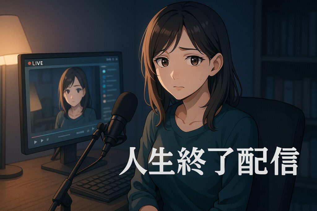 人生終了配信 ~住所や学校から恥ずかしい部分までぜんぶ晒されちゃう清楚系JK~
