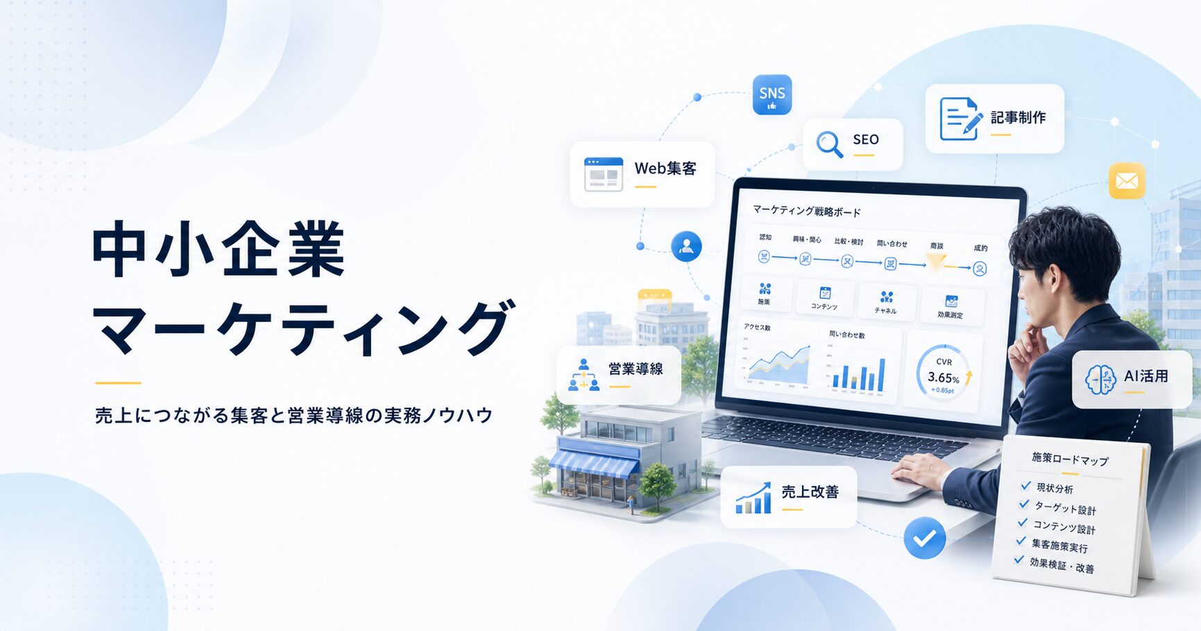 中小企業マーケティングの記事一覧｜売上につなげる実務ノウハウ