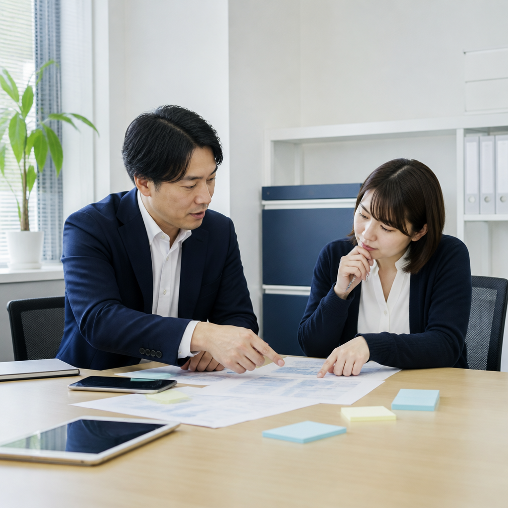 通信費と端末条件を比較して法人携帯の乗り換えを検討する担当者
