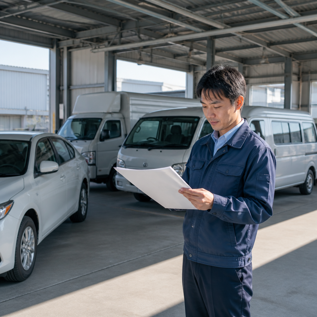 車両台数や利用頻度に応じて法人ETCカードの種類を比較する場面