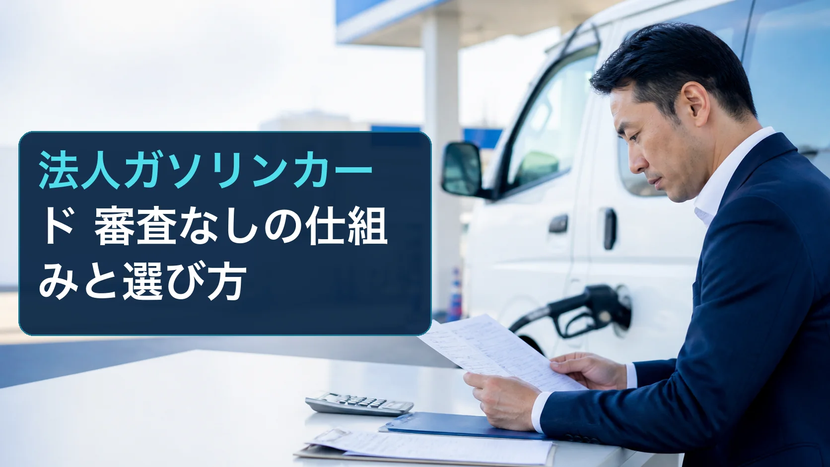 社用車の燃料費管理と法人ガソリンカードの導入を検討する事業者